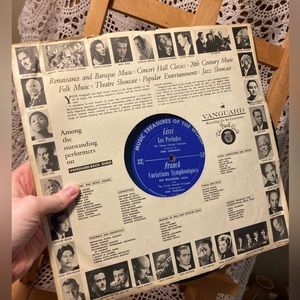 Liszt and Romberg Classical Record - Music Treasures of the World